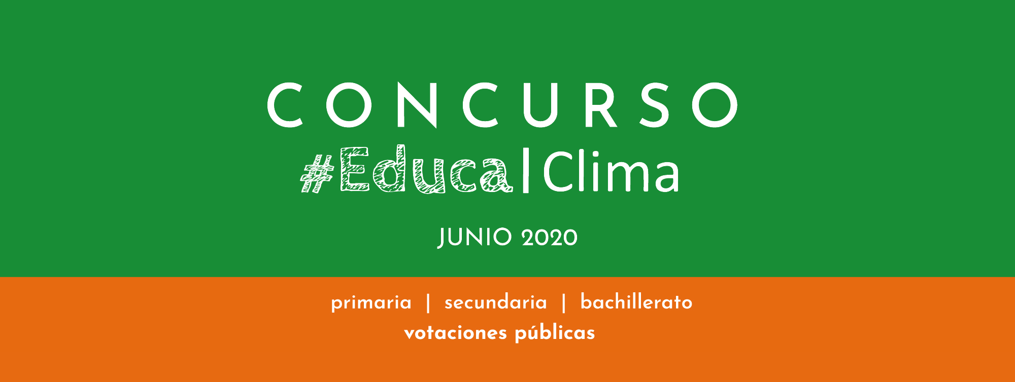 PORTADA CONCURSO EDUCACLIMA 2020
